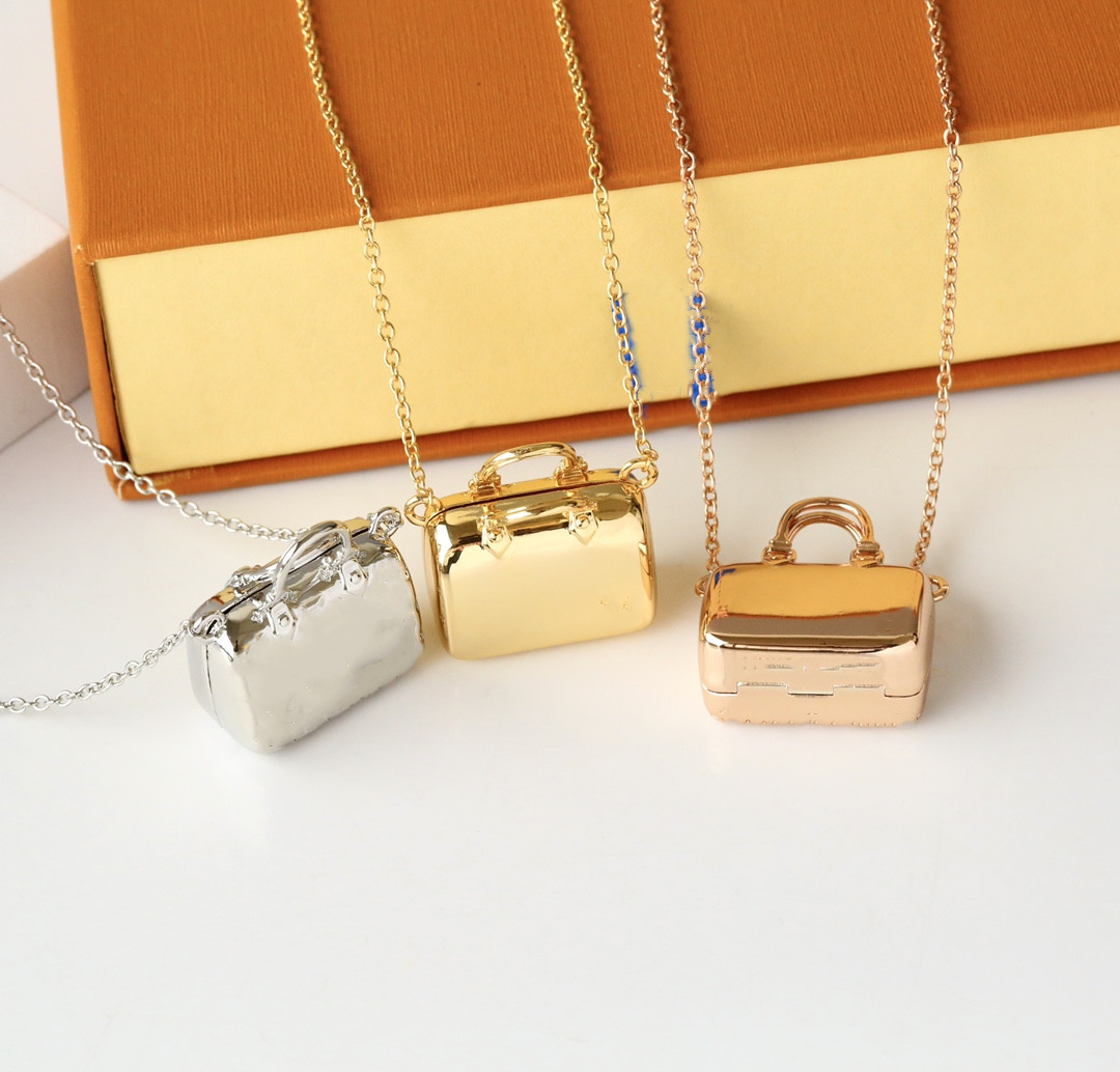 

Top Luxury Design Bag Necklace Chain for Women Jewelry Accessories