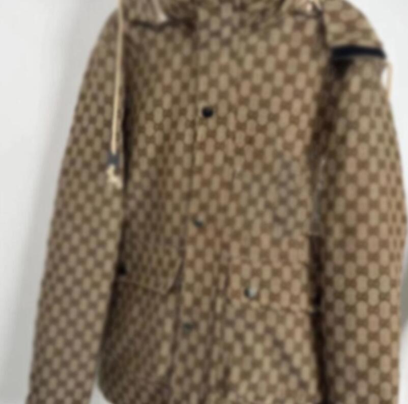 

2GG men's jacket Alphabet print casual Sports Outerwe Designer Mens Brand Hooded hoodies, Khaki