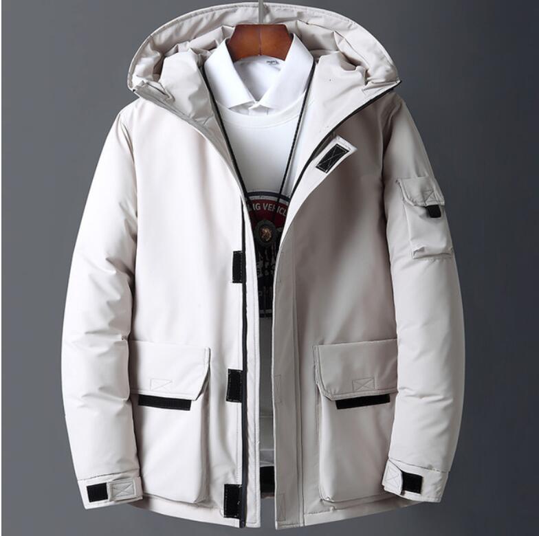 

men Down Jacket Keep Warm Coat Casual Men's Thick Down Overcoat Goode Parka Jackets Homme, 01