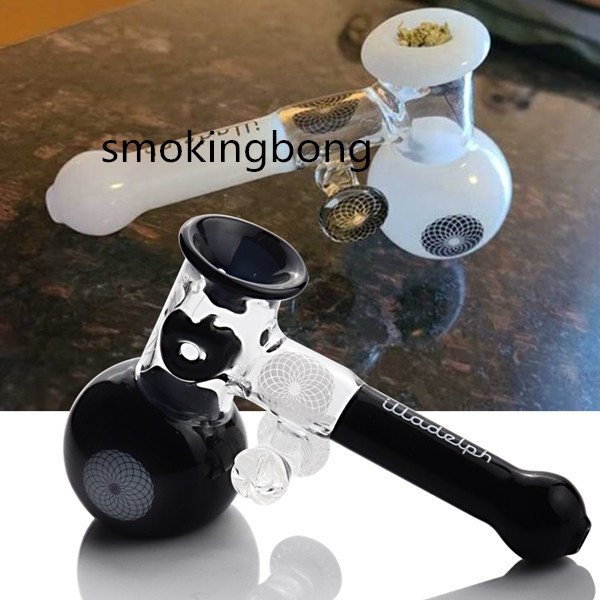 

Bubbler Hand Pipe Smoking Glass Water Pipes Tobaco Hength Glasses Smoking Pipe