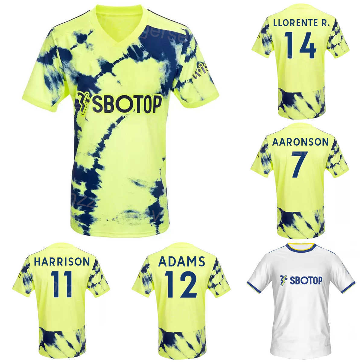 Leeds Club United 19 RODRIGO Soccer Jersey 2022 2022 FC 7 AARONSON 11 HARRISON 1 MESLIER 21 STRUIJK 25 KRISTENSEN 12 ADAMS 5 KOCH 14 LLORENTE 8 R-image-796117803