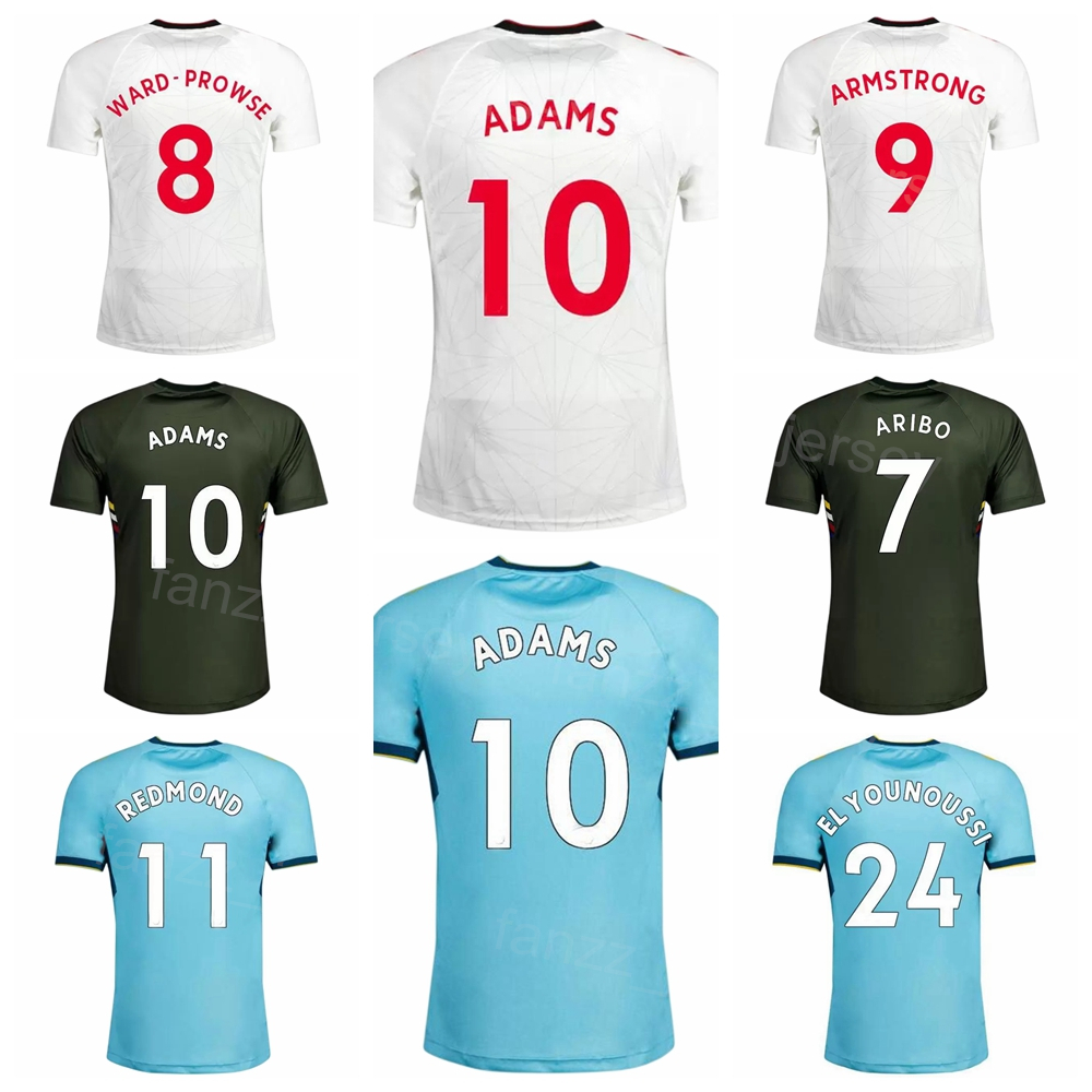 

2022-23 Club FC Soccer 10 Che Adams Jerseys 17 Stuart Armstrong 35 Jan Bednarek 24 Mohammed Elyounoussi 7 Joe Aribo 8 James Ward-Prowse Football Shirt Kits NanAnPuDun, With patch