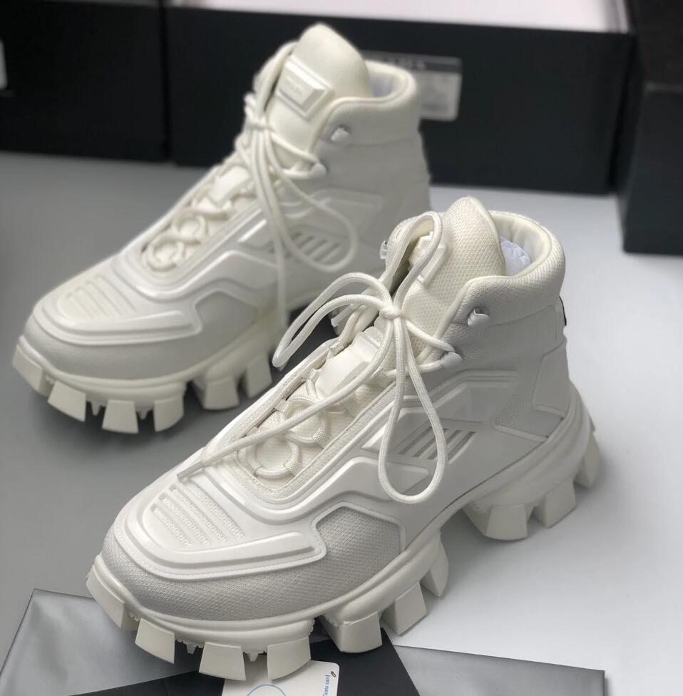 

Perfect F/W 22 -- High-Top Sneakers Shoes Men Knit Fabric Technical 3D Cloudbust Thunder Sports Outdoor Runner Luxury Designer Trainers EU38-46
