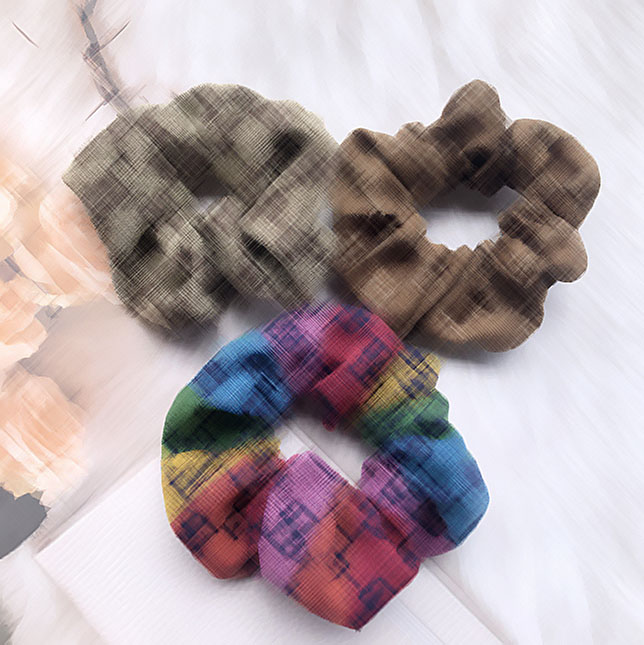 

23ss 8color Luxury Designer Brand Double Letter Hair Rubber Bands Candy Color Hairband Headwrap Girls Ponytail Holder Hair Accessories