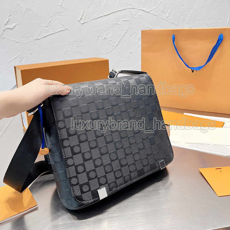 

Designer Bags Luxury Handbags Men Messenger Bag Fashion Mens Shoulder Crossbody Bags Classic Brand Purses Wallet, Color 01
