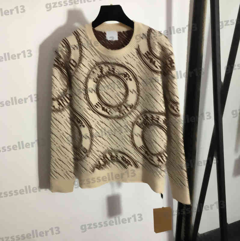 

Designer Womens Sweaters Sandro Bbr All Body Letter Logo Print Sweater Fashion Brand High Quality Crew Neck Pullover Sweater For Women 0912