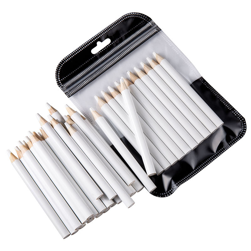 

8.5cm nail wax Dotting Tools Wood Nails Art Pencil Rhinestones Gem Picker pen Crystal Manicure Decorations White NAB061