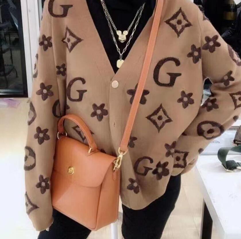 

New Women Sweater V Neck Embroidery GGity Letter Knitting Oversized Hooded Casual Cardigans Tops tee, 05