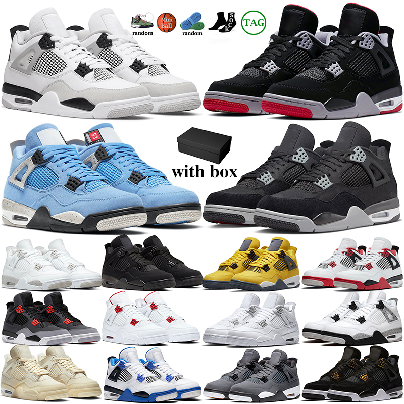 

with box jumpman 4 shoes women men basketball military black cats cactus jack oreo cool greys Pure Money Midnight Navy travis bred 4s Canvas mens trainers sneakers, #20