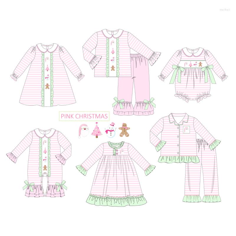 

Clothing Sets 2pcs Baby Girls Clothes Pure Cotton Outfits Santa Embroidery Floral Pattern Long Pants Children Boutique, Turquoise