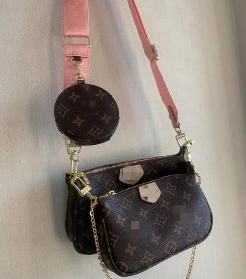 

Wallets old flower Three piece set Shoulder bag Womens bags Crossbody Purse Messenger Bags Handbags Flowers Designers LVs louiseitys viutonitys YSLitys GGitys, Freight link