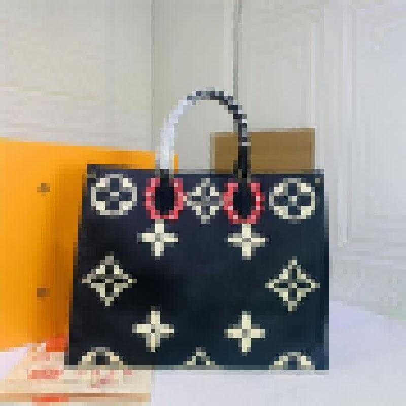 

Card Holders Onthego GM Tote Bag M45372 Giant Empreinte Creme Handbag Shoulder Size 41 34 19