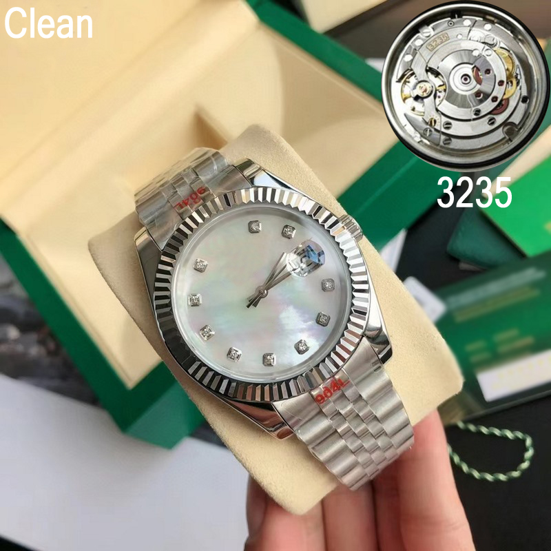 

Luxury watches 126331 Clean factory shell dial date-just Automatic ETA3235 904L case bracelet Jubilee sapphire glass waterproof watch with box and papers, 07 with box papers
