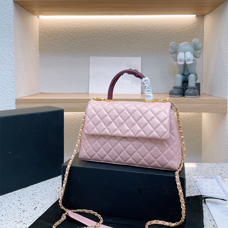 2022 top lady sac à bandoulière designer sac à main classique en cuir nacré matelassé bandoulière sacs de luxe designers femmes portable cross bo