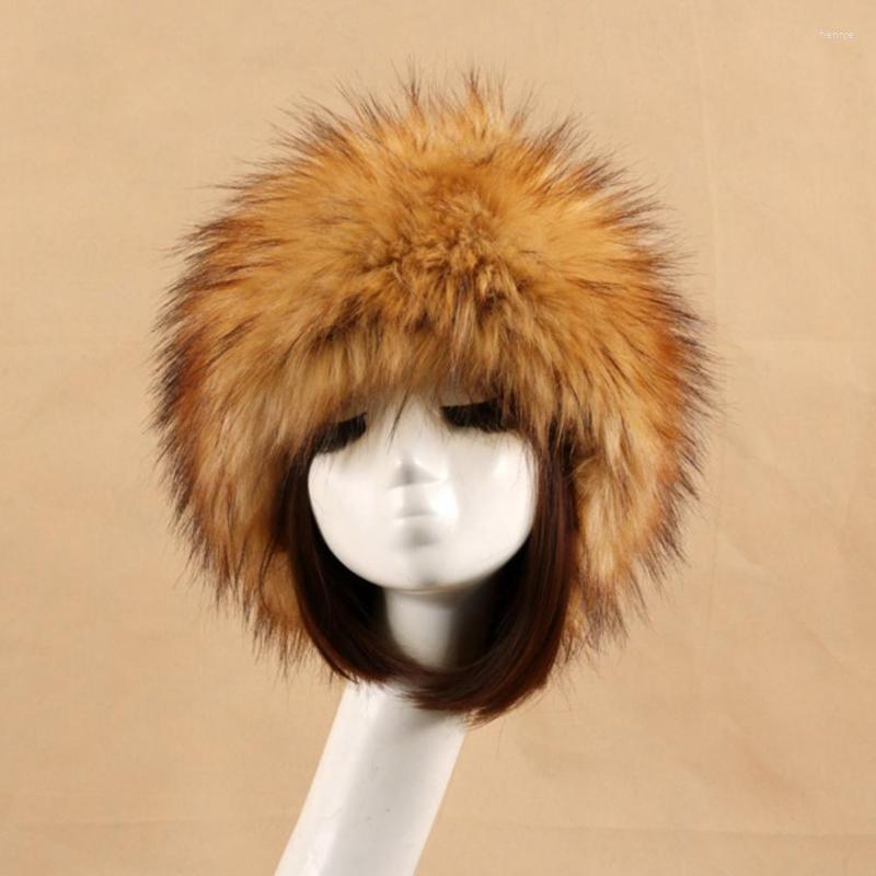 

Visors Hat Solid Color Accessory Thickened Furry Cap Women, 19