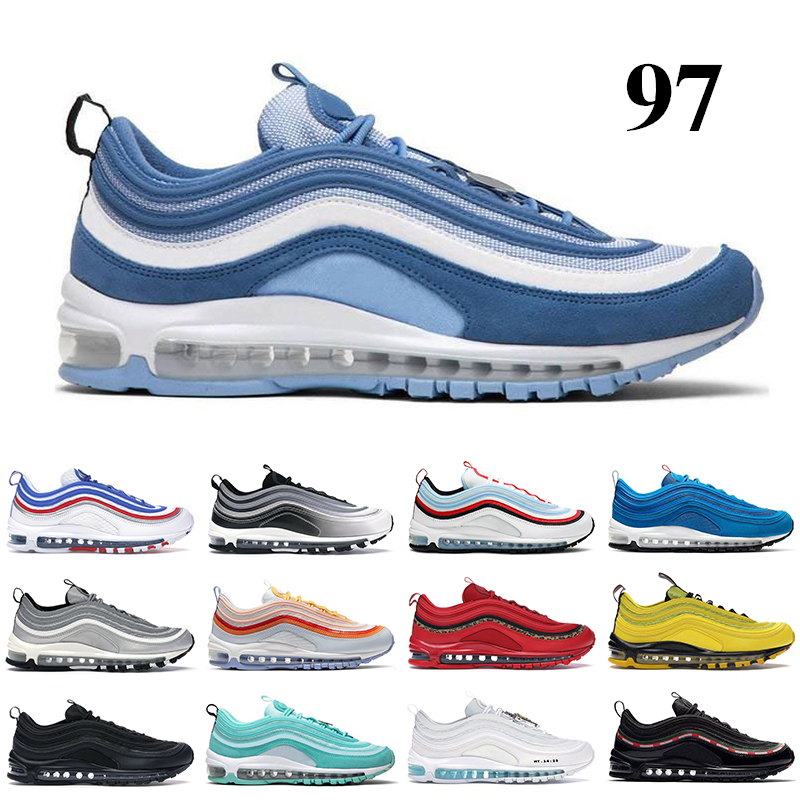 

97 97s men women running shoes MSCHF Lil Nas Satan Triple white Triple black Sean Wotherspoon Sliver bullet Worldwide Mens Trainers outdoor sports sneakers, Steelers