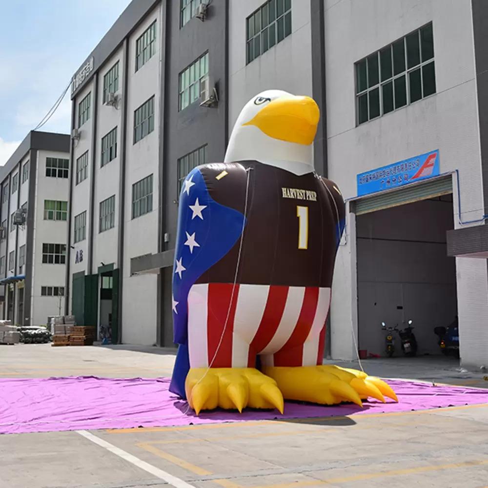 

Inflatable Bouncers Giant 4/6/8mH or Inflatable american hawk USA eagle replica cartoon For Outdoors Advertising