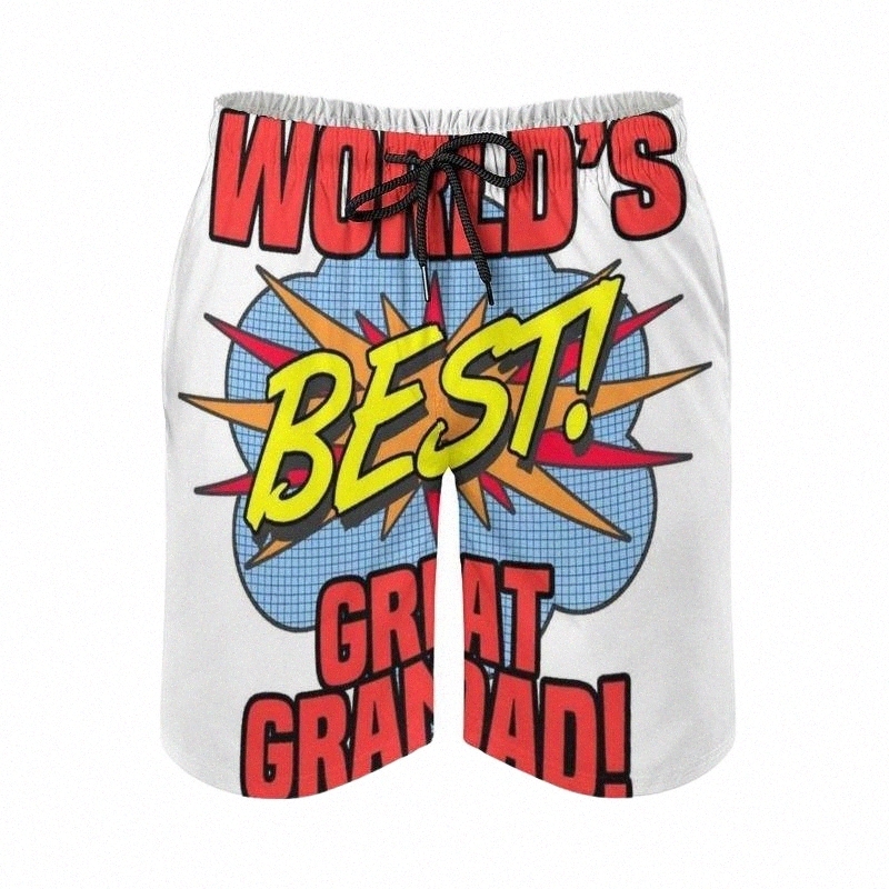 Men's Shorts men's Shorts World'S Great Grandad Men's Sport Running Beach Trunk Pants With Mesh Lining Trunks Worlds Greatest-image-796779254