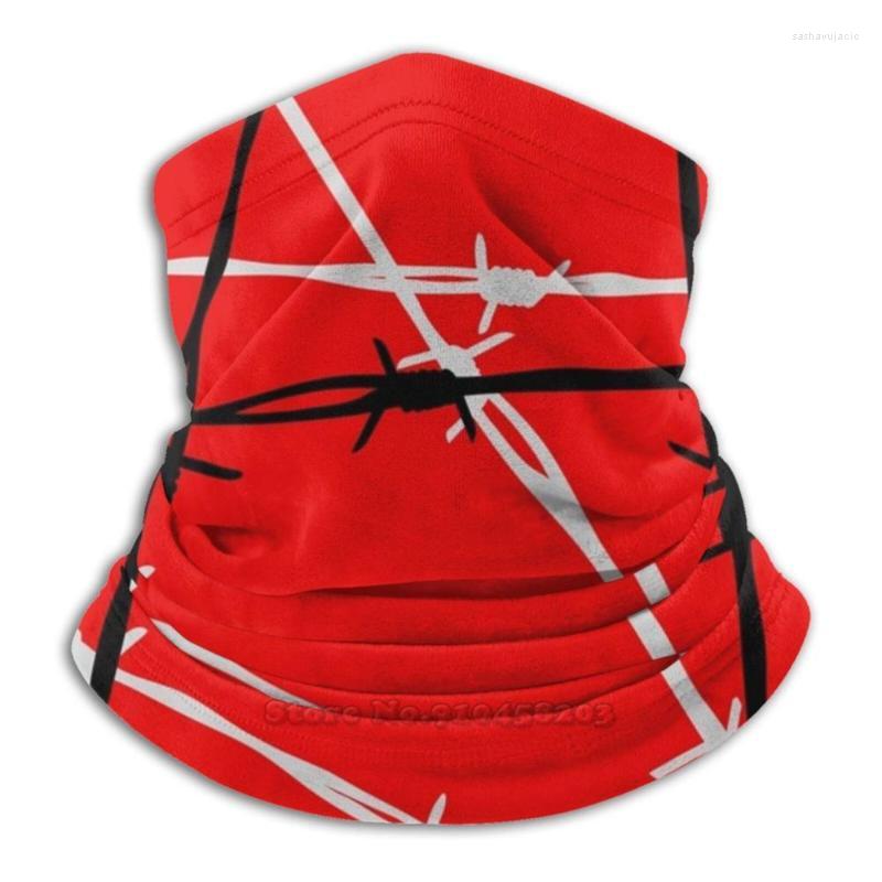 

Scarves Barbed Wire Red Scarf Bandana Headband Outdoor Climbing Warmer Face Mask The Y2J Attitude Era