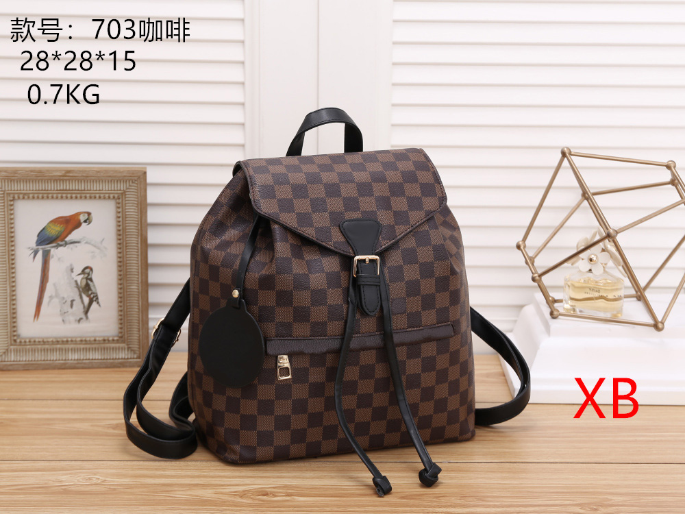 

women's fashion designers handbags shoulder Crossbody bag tote purse handbag message bags TOP quality classic #703 Old Flower men's Backpack Damier 28CM FREGHTRH