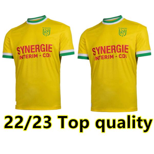

soccer jerseys 22 23 Maillots FC Nantes Etoile SIMON KOLO GIROTTO COULIBALY BLAS MUANI 2022 2023 men kids football shirt maillot de foot, 22/23 home