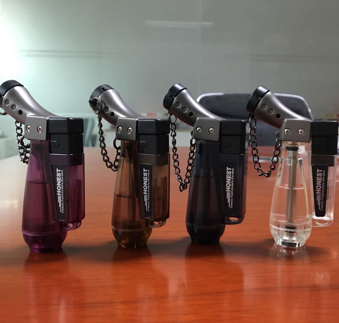 

HONEST Butane Jet Torch Cigarette Windproof Lighter Random Color NO GAS