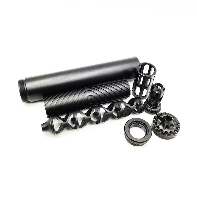 

1.77"OD 9mm 10inch Tactical Accessories Single Core Solvent traps Monocore fuel filters 1/2x28 5/8x24