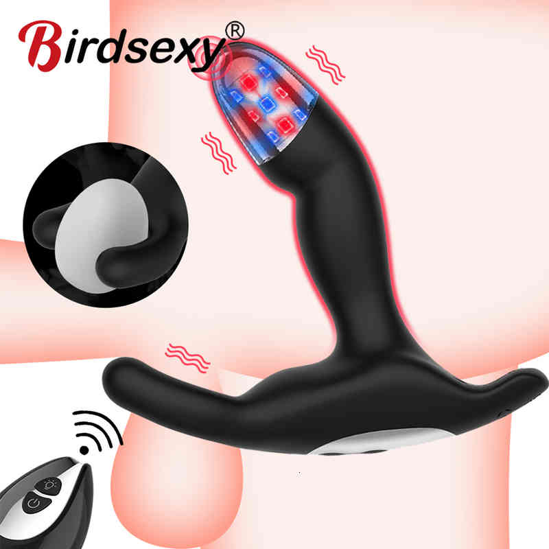Penis Cock Prostate Massager Male Vibrators Anal Stimulate Sex for Men Wireless Remote Dil-image-796705141