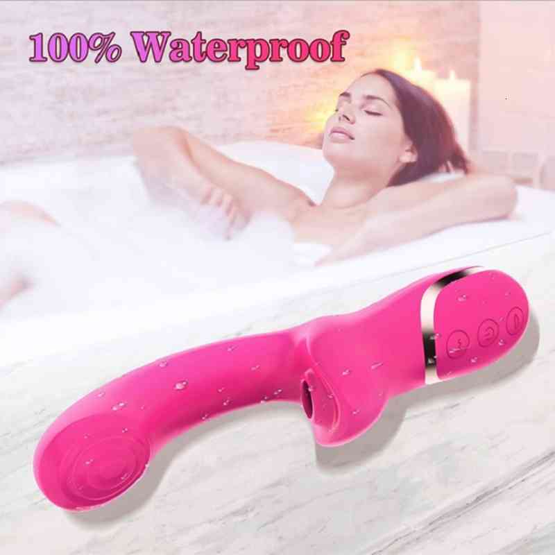 Massager Toys Penis Cock 10 Frequency Sucking Vibrator G-spot Stimulator Massager Adult Women Sex T