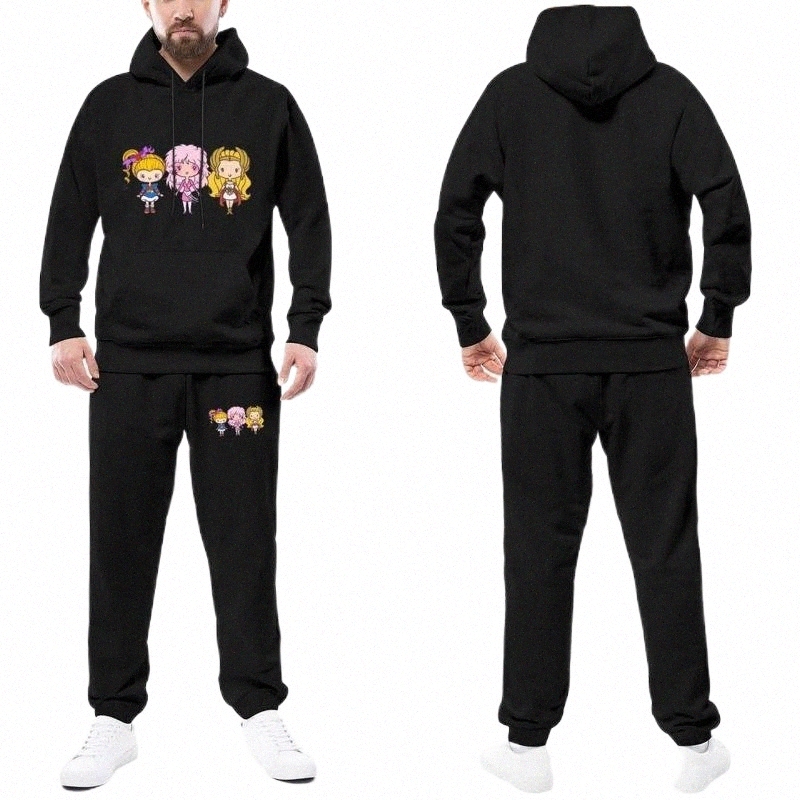 

Men's Tracksuits men's Tracksuits Jem Mens Tracksuit Set Lil CutiEs Eighties Ladies Hip Hop Sweatsuits Man Sweatpants And Hoodie Christmas o6DV#, Gray-style