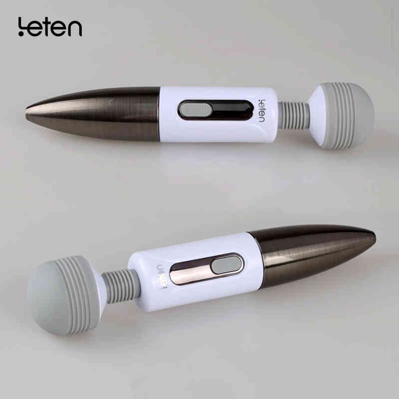 Massager Penis Cock Leten Powerful Sex Toys for Woman Huge Head Magic Wand Massager Rechargeable Av-image-797509080