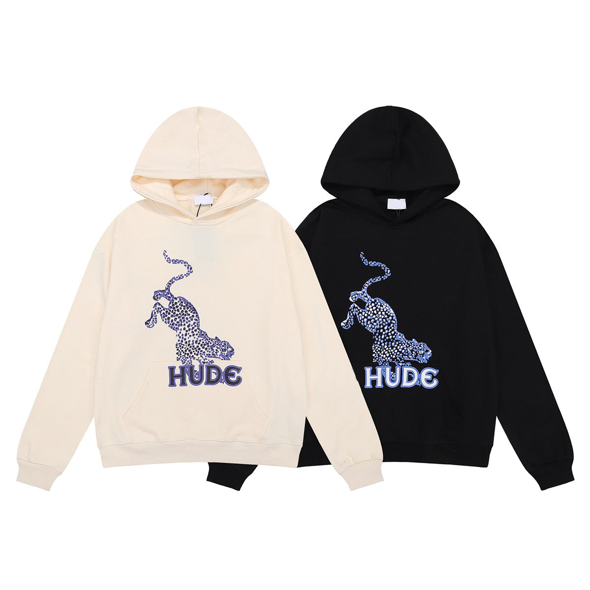 Pulls à capuche grande taille pour hommes en automne / hiver 2022acquard machine à tricoter e Custom jnlarged detail crew neck cotton et44343