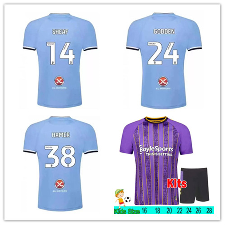 

soccer jersey 22/23 Coventry City 2022 2023 home blue Gyokeres 38 10 O Hare Sheaf 17 Hamer 24 Godden Hamer men kids kit footballl shirts top camiseta de futbo Uniforms, 22-23 away patch