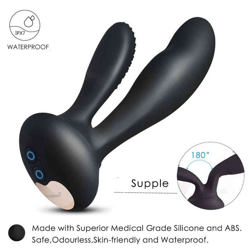 Clearance PromotionG-spot Massager Penis Cock Yeain 10 Mode Stimulate Degree Tickling Male Vibrator Prostate Massager-image-797520578