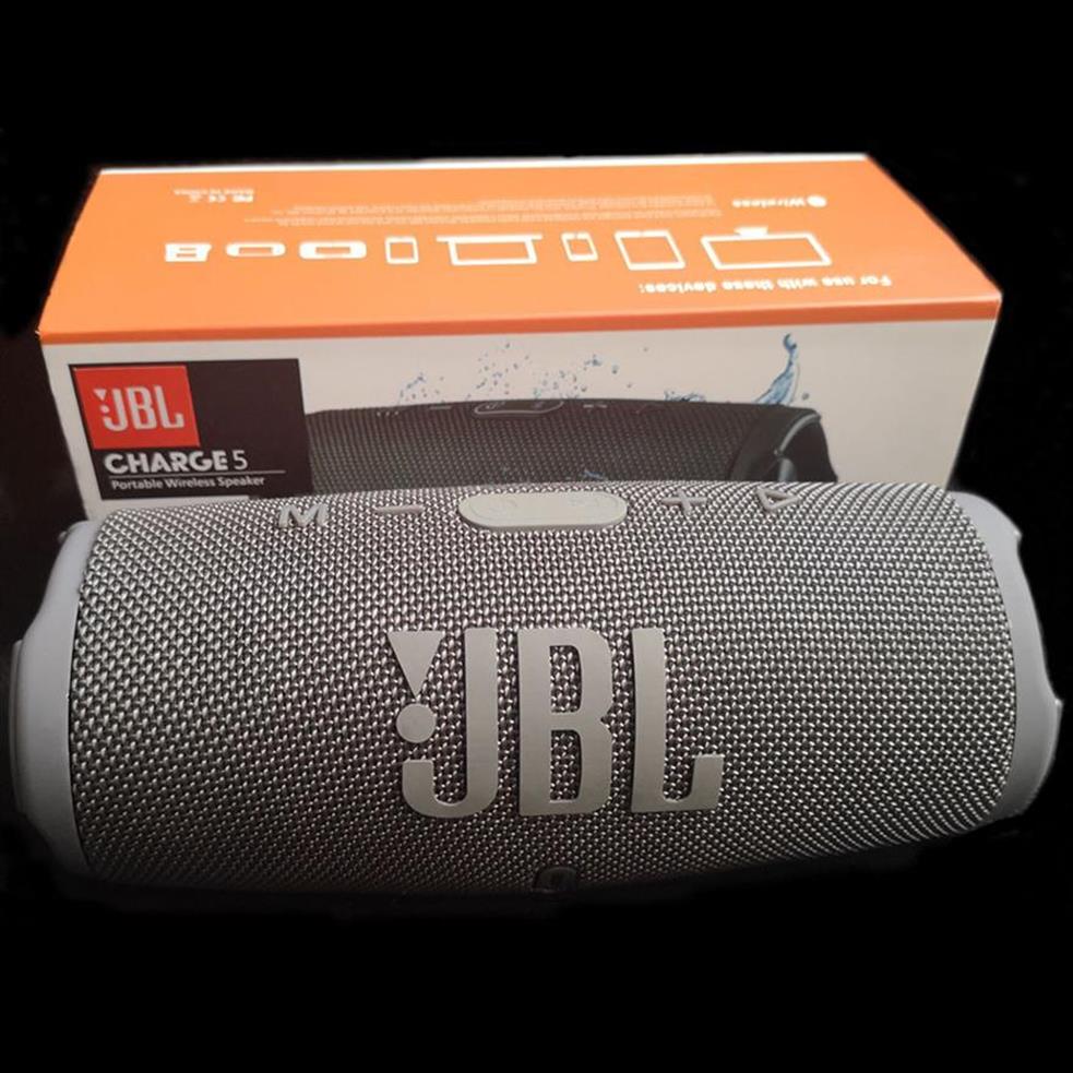 

JBL Charge 5 Bluetooth Speaker Charge5 Portable Mini Wireless Outdoor Waterproof Subwoofer Speakers Support TF USB Card 5 Colors W287n2873