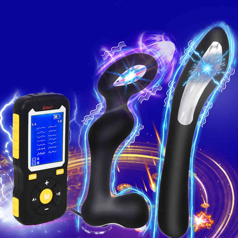 Clearance PromotionToy Massager Vibrator Toys Vibrators Penis Cock Massage Electric Sex Shock Pulse Prostate-image-796666480