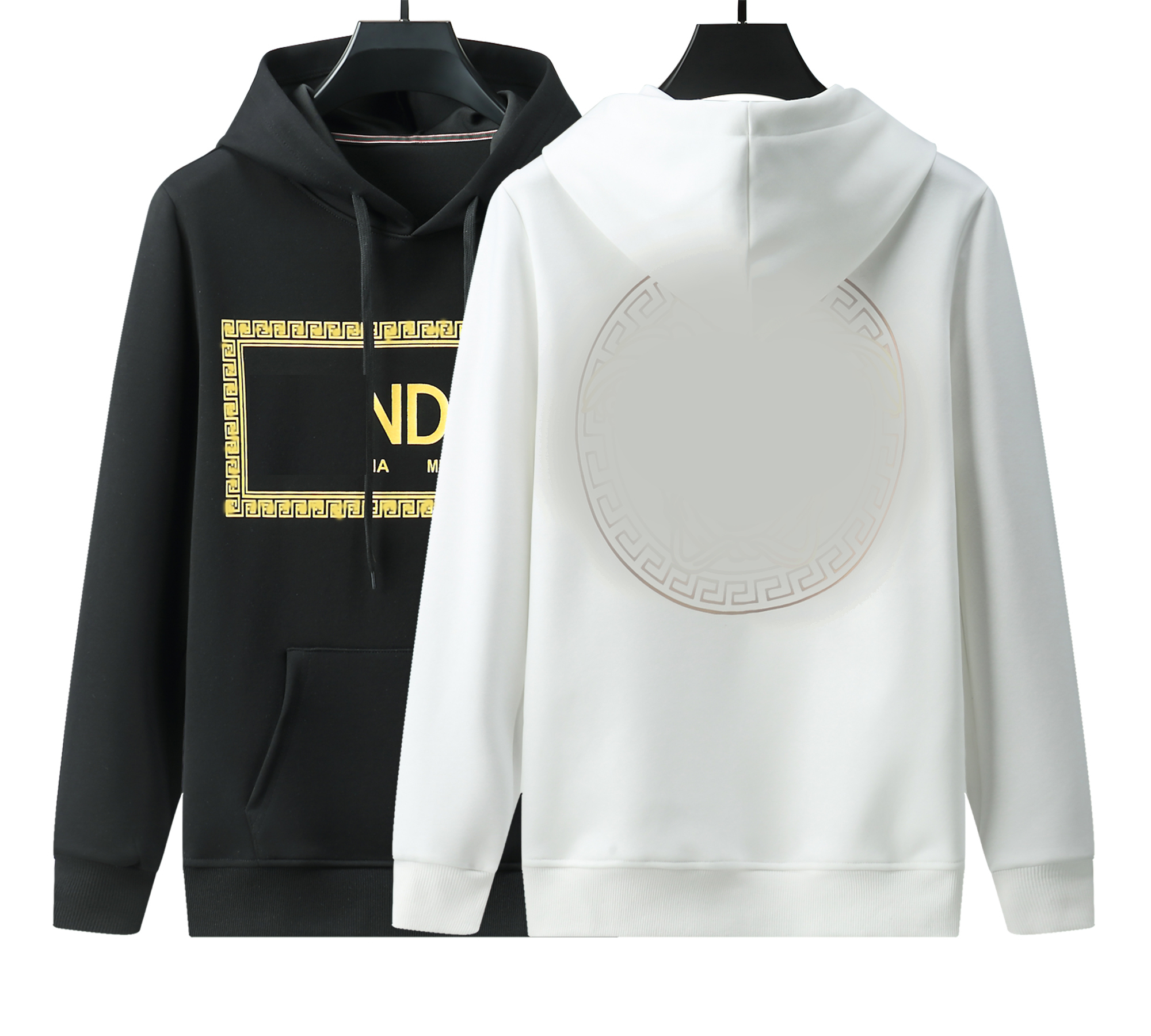 

Grectionary Medusa Designer hoodie Men's jogging hoodie fall casual coat 3M reflective pullover Women's hooded long-sleeved sweatshirt trend print V11, Black