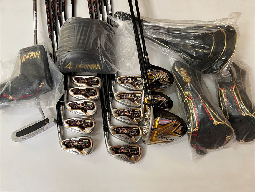 

Brand New Golf Clubs 4 Star Honma S-08 Full Set Honma Beres S-08 Driver Fairway Woods Irons Putter Graphite Shaft With Head Cover