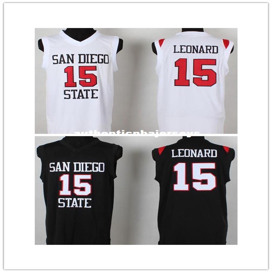 

Sports MVP 15 kl Jersey San Diego State University Black White Kawhi CA Leonard SDSU Jersey Basketball Ncaa College268x
