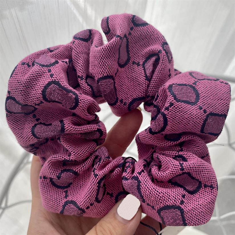 

7 Colours Ponytail Holder Headband Ladies Hair Bands Ornaments Chiffon Accessory Girl Large Intestine Scrunchie Hairband277p, As pic