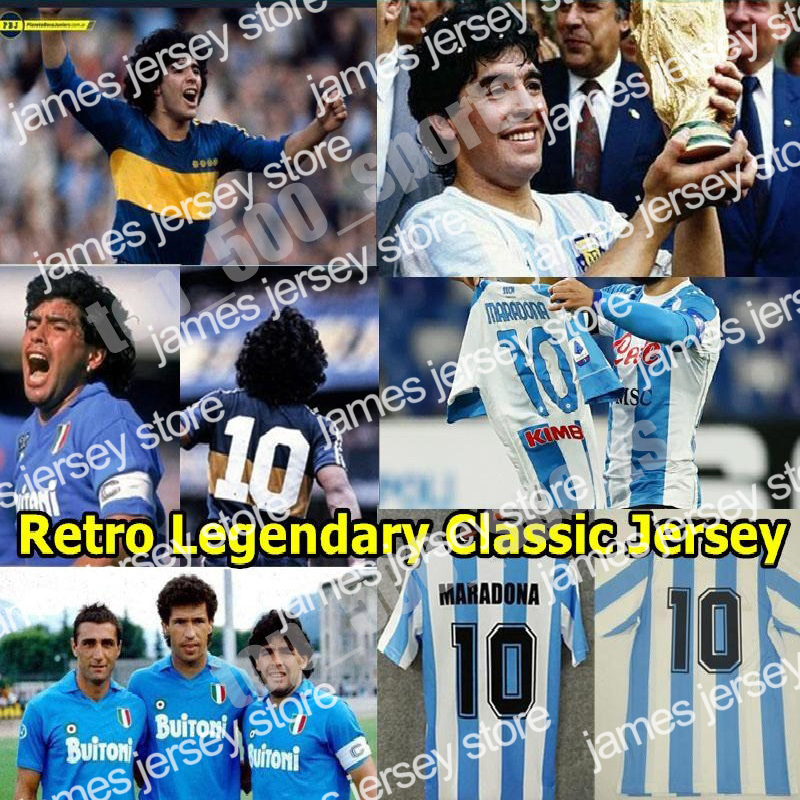 

Soccer Jerseys Retro 1986 Argentina Diego Maradona Soccer Jersey 1978 Boca juniors 1981 Vintage NAPOLI fourth 4th 1987 1988 football shirt Kids Kit, 2006 afa home