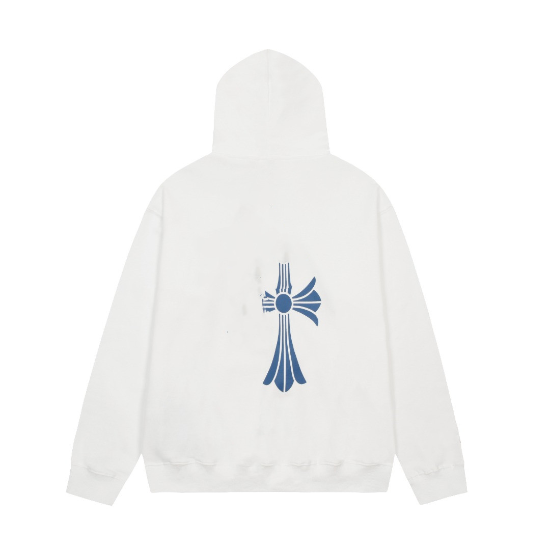 

Top High quality designer men Chrome hoodie sweatshirts print ch hooded hearts Loose fashion chromehearts mens lovers XL, Hi