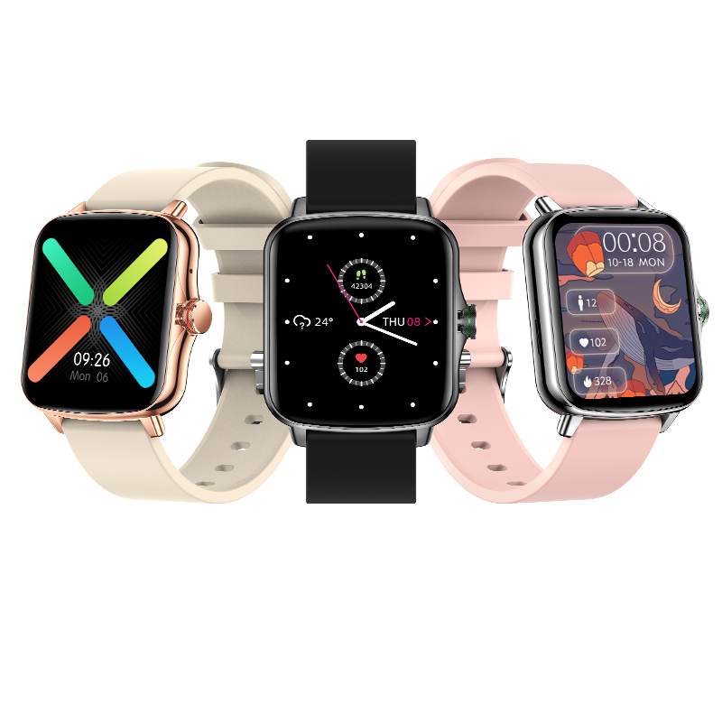 

Fashion Smart Watch GPS Fitness Tracker for Men Women 14 Days Battery Life Fitness Bracelet 10 Sports Modes Blood Oxygen Heart Rate Sleep Monitor Screen Waterproof