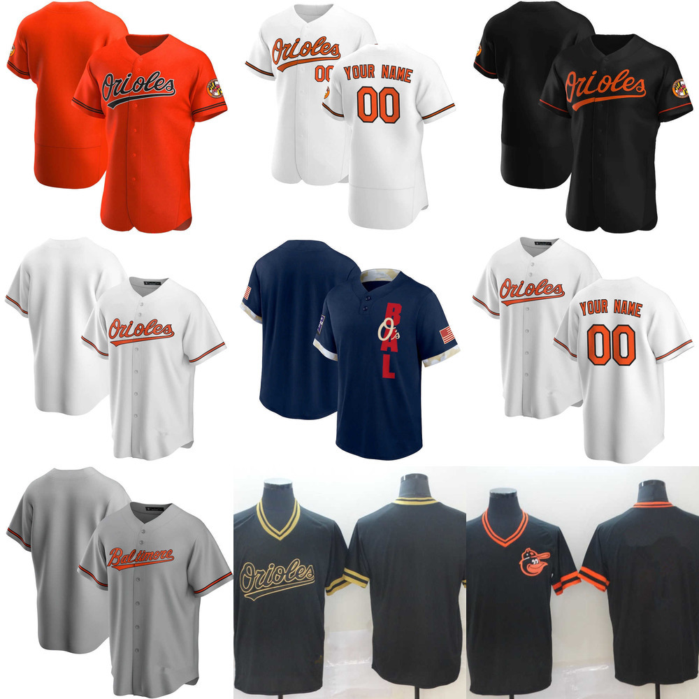 

Baseball Jerseys Custom Jersey Baltimore''Orioles''Mens women Youth 8 Cal Ripken Jr. 16 Trey Mancini 19 Chris Davis 6 Ryan Mountcastle Baseball Jerseys, Color
