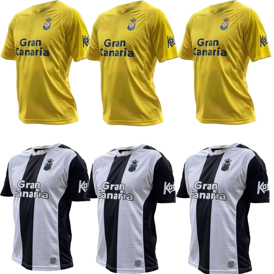 

2022 2023 UD Las Palmas Soccer Jerseys PINCHI PEJINO VIERA MOLEIRO 22 23 home away football shirt, Yellow