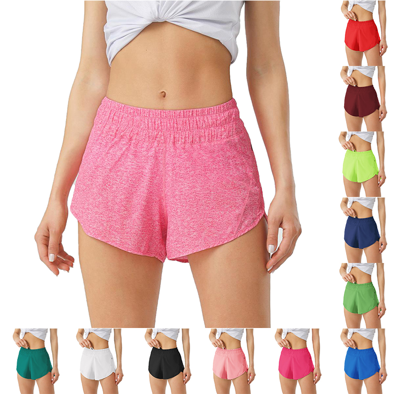 

Designer Womens Sports Shorts lu Yoga Outfits Lulus Short Pants Outfit Hidden Zipper Pocket Loose Breathable Casual Sportswear 15 Colors Exercise Fitness Wear, This option does no ship