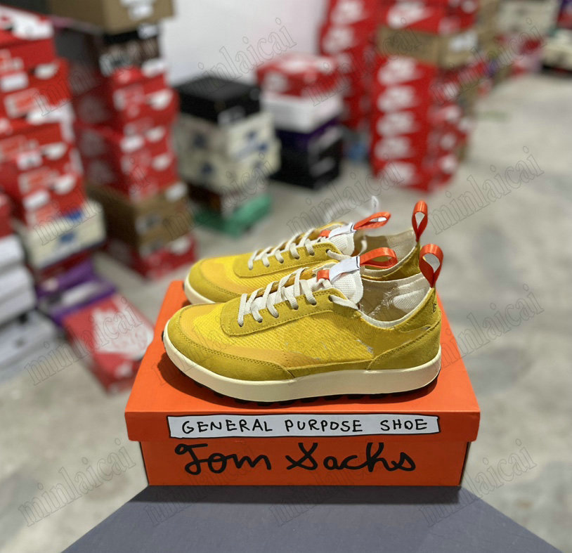 

Craft General Purpose Shoe Dark Sulfur Tom Sachs 4.0 Mesh Sports Sneakers Designer Men Womens Trainers Durable knitted upper Rubber Soles, 01