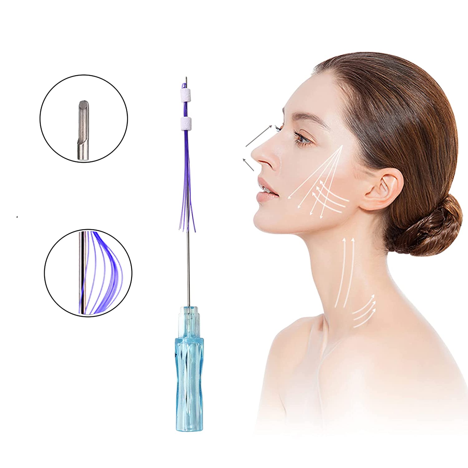 Articles de beauté Mesh multi-hilos fio de pdo plla pcl filetage de soulèvement des rides de remplissage