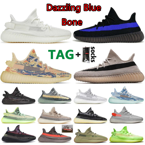 

2022 Designer Bone Onyx Running Shoes Men Women Dazzling Blue MX Oat Rock Beige Black Granite Cinder Zebra Earth Mens Trainers Outdoor Sneakers Size 36-46, 14