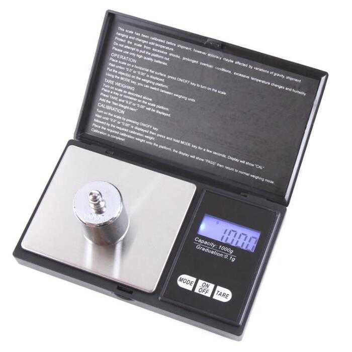 

Mini Pocket Digital Scale 0.01 x 200g Silver Coin Gold Jewelry Measurement Weigh Balance Electronic, Black